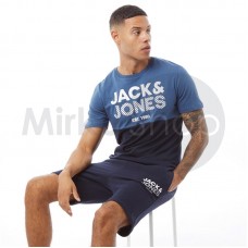 Jack e Jones completo t shirt e pantaloni corti 100% cotone  taglia S